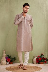 Traditional Casual Wear India Pakistan Style White Churidar <b>Kurta</b> Designer Ethnic <b>Mens</b> Cotton <b>Kurta</b> Regular Fit <b>Mens</b> <b>Kurta</b> - Product Image 2