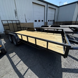 Remolque de Plataforma Plana Premium de 40 Pies para Manejo Profesional de Carga, Construcción Robusta de Acero Diseñada para Transporte de Contenedores - Product Image 5