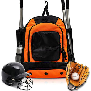 Sac à dos bandoulière multi-sports et baseball Lawd Sports avec compartiment à chaussures, léger en coton, capacité 30-40L pour usage extérieur - Product Image 1