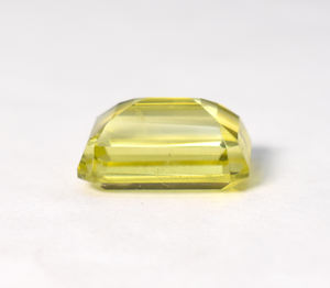 Pierre précieuse naturelle en quartz citron émeraude octogonale 18x13x9 mm 15,55 carats, pierre précieuse non montée pour la création de bijoux - Product Image 6
