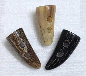 Excellente qualité Personnalisable 2-Hole Shank Style Corne Bascule et Boutons Vente en gros de haute qualité avec taille et Design personnalisés - Product Image 3