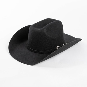 Sombrero Vaquero Occidental 100% Lana, Unisex, de Fieltro Decorativo, Tipo Fedora, Altamente Recomendado - Product Image 3