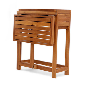 Wooden Potting <b>Table</b> Featuring Durable Construction And Functional Layout Ideal <b>For</b> <b>Planting</b> Tools Organization And Garden Use - Product Image 1