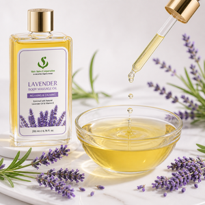 Huile Essentielle de Lavande Pure à 100% de Qualité Professionnelle pour Soins Corporels, Application Douce, Texture Légère, Expérience de Relaxation Aromatique - Product Image 1