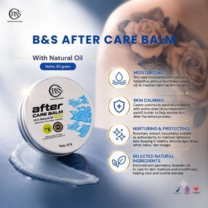บาล์มบำรุงผิวหลังสัก Tattoo After Care ช่วยบำรุง ปกป้อง ให้ผิวเปล่งประกาย ชุ่มชื้น ด้วยน้ำมันธรรมชาติและวิตามินอี 30 กรัม สำหรับผู้หญิง แบบหลอด - Product Image 4