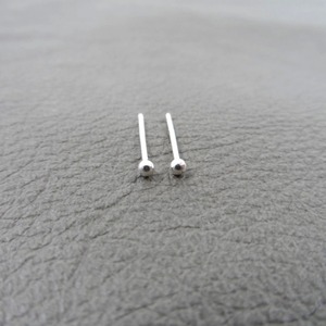 Pendientes de Bola de Plata 925, Minimalistas, para Uso Diario, Joyería Unisex - Product Image 4