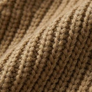 Cárdigan de Punto para Mujer, Color Marrón Taupe, con Botones al Frente, Manga Larga, Estilo Casual y Cómodo, Tejido Texturizado, Personalizado, OEM, Venta al Por Mayor - Product Image 6