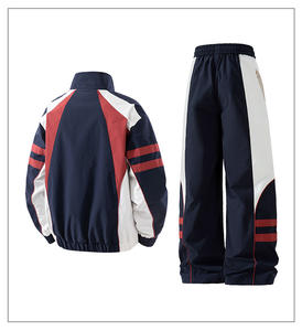 Conjunto Deportivo de Dos Piezas para Hombre, Transpirable, de Felpa Técnica, para Gimnasio, Invierno - Product Image 5