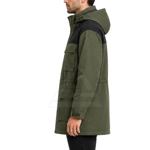 Oversized Parkas <b>Jacket</b> For <b>Men</b> Winter Outdoor Casual Wear Loose Fit Warm Hooded <b>Long</b> <b>Jacket</b> Fashion Streetwear Apparel - Product Image 6