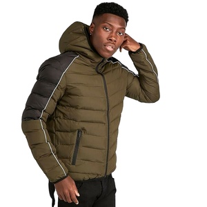 Nouvelle veste d'hiver personnalisée pour homme, avec capuche, imprimée, pour homme adulte, veste bomber standard, impression de logo personnalisée - Product Image 1