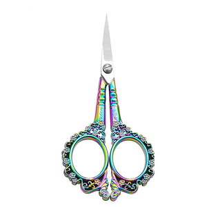 Professional Fancy Embroidery <b>Scissors</b> Sewing <b>Scissors</b> Stainless Steel Embroidery <b>Scissor</b> With Case - Product Image 1
