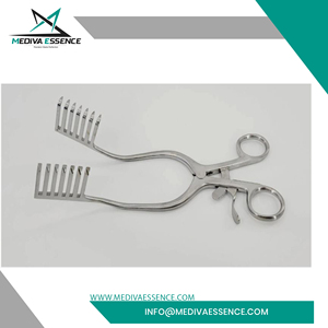 Retractor Cerebelar Miskimon de 7 1/2 pulgadas 7x7, Juego de Instrumentos Quirúrgicos Manuales Afilados para Cirugía General - Product Image 5