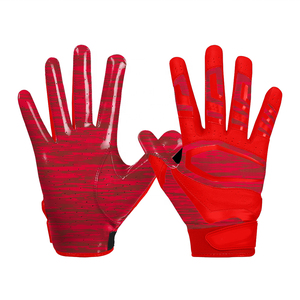 Fabricación por Contrato de Guantes de Fútbol Americano con Agarre Duradero en la Palma, Colores del Equipo y Logotipo Personalizado para Clientes de Marca Privada - Product Image 6