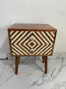 Floral Design Bone Inlay Drawer Decorative Handmade Accent Drawer for Home Decoration for Export Price - Product Image 3