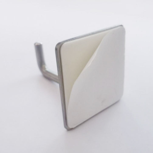 Gancho Adhesivo de Pared de Metal de Diseño Simple, Ganchos para Abrigos y Sombreros, Gancho de Pared de Metal para Ropa - Product Image 1