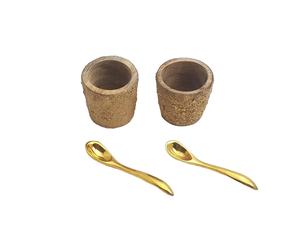 Bol à soupe à trempage en bois d'acacia de Style indien, vaisselle de maison de dernière conception bol à salade à trempage - Product Image 1