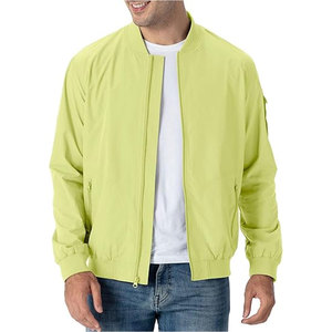 Men's <b>Lightweight</b> Bomber <b>Jacket</b> Casual Fashion Stylish Windbreaker Light Comfortable Everyday Wear Trendy Street Style Outerwear - Product Image 1