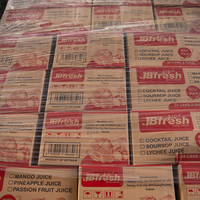 JBfresh Gezonde Fruitdrank Bulk 500ML Geblikte Zuurzak Lychee met Vruchtvlees Fabrikant Private Label OEM