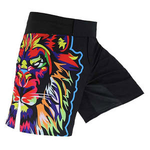 Pantalones Cortos de MMA para Hombre, Nuevo Estilo, Color Personalizado, Alta Calidad, Spandex/Poliéster, Secado Rápido y Transpirables, Hechos en Pakistán - Product Image 4