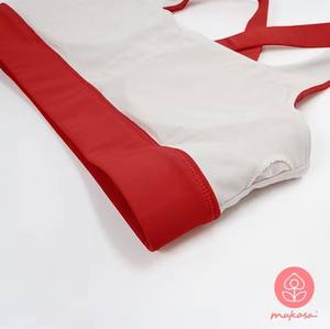 Sujetador deportivo de alta sujeción con espalda cruzada para mujer - Ajuste perfecto, color liso, transpirable, de secado rápido, nailon/elástico, tallas S-XL para yoga y deportes en casa - Product Image 3