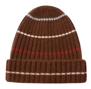 Unisex Jacquard Knitted Earflap <b>Hat</b> 100% Acrylic Striped Pattern Casual <b>Winter</b> for Children Adjustable Head Circumference - Product Image 5