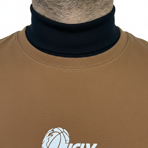 เสื้อยืดโอเวอร์ไซส์ผู้ชาย ผ้าฝ้าย 100% ทรงหลวม ไซส์ใหญ่พิเศษ แบบเรียบ มีโลโก้ ดีไซน์เท่ห์ ผ้าเจอร์ซีย์เนื้อนุ่ม เสื้อยืดผู้ชาย - Product Image 4