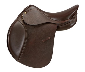 Silla de montar polo personalizada TI101OA075 de cuero inglés para salto, cuero genuino de primera calidad, estructura ligera de acero inoxidable - Product Image 2