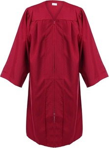 Ensemble Robe de Cérémonie, Toque et Pompon – Polyester Mat de Haute Qualité – Robe de Remise de Diplôme Classique avec Fermeture Éclair Facile à l'Avant - Product Image 4