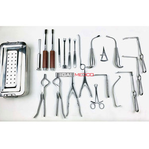 Juego de Instrumentos Quirúrgicos Maxilofaciales de Acero Inoxidable de Calidad Premium, Grado Alemán, Ortopédicos, Manuales, Modulares, Quirúrgicos, Dentales - Product Image 4