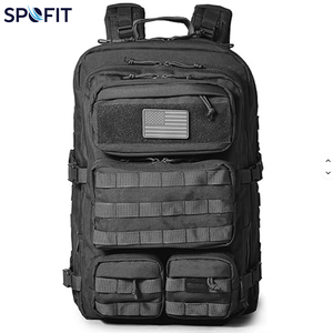 SPOFIT Hot Sale <b>Waterproof</b> Camouflage Polyester Oxford Tactical <b>Backpack</b> Molle System Lightweight 36-55L Large Capacity - Product Image 2