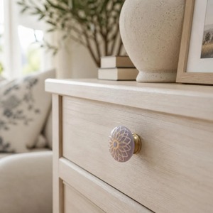 ceramic <b>door</b> handles <b>knobs</b> grey and <b>White</b> Ceramic Cabinet <b>Knob</b> Decorative Drawer Pull Furniture Hardware - Product Image 5