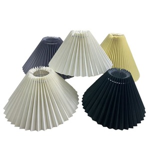 Abat-jour en tissu coloré nouveau style de décoration fabriquée en Inde avec des prix bas - Product Image 2