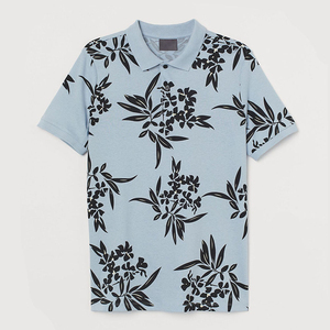 Polo personnalisé à manches courtes pour homme, 100% polyester, séchage rapide, t-shirt de golf pour homme - Product Image 1