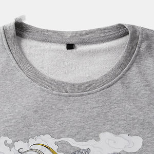 Sudaderas casuales de manga larga con nuevo estilo para hombre, sudaderas con cuello redondo y estampado personalizado, sudaderas ligeras con estampado para hombre. - Product Image 4