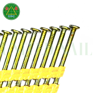 Clous en acier de 3'' x 0.120 pour fixation rapide, fabriqués au Vietnam, 4000 pièces, tête ronde/tige lisse, outil de menuiserie jaune - Product Image 4