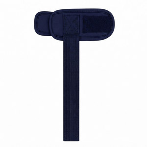Sangles de levage à double anneau métallique avec fermeture Velcro, logo personnalisé, support de poignet léger, sangles résistantes à l'usure - Product Image 4