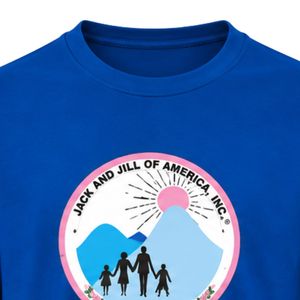 แจ็คแอนด์จิล 1938 เสื้อยืดแขนยาวสีน้ำเงินรอยัลสำหรับผู้ชายคอกลมพิมพ์ลายกราฟิกผ้าฝ้ายเสื้อยืดลำลองสวมใส่สบายทุกวัน - Product Image 4
