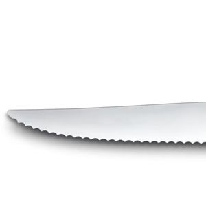 Couteaux à steak et à pizza, lame en acier inoxydable dentelée, poignée ergonomique, couverts de table pour la viande, la pizza, le service en restaurant - Product Image 3