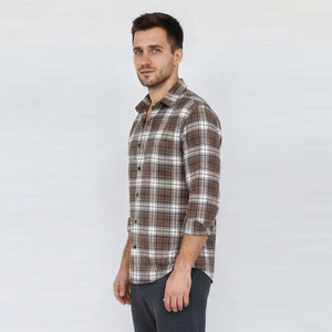 Wholesale <b>Men</b> Nightwear Flannel <b>Shirt</b> Button Down Plaid Sleeping <b>Shirt</b> Winter Wear Flannel Sleep Top <b>Men</b> Full Sleeve <b>Night</b> <b>Shirt</b> - Product Image 3