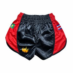 Venta al por mayor Muay Thai Shorts de alta calidad personalizado ecológico sublimado entrenamiento de artes marciales Muay Thai Shorts - Product Image 2