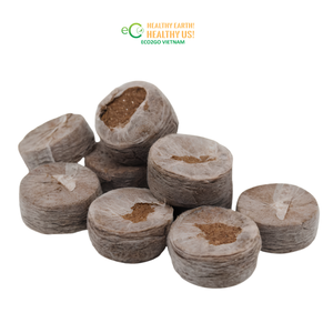 Bloc de granulés de coco de haute qualité, tourbe de coco compressée, expansion rapide à l'eau, excellente rétention d'humidité, biodégradable - Product Image 3