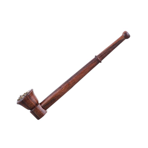 Pipe à tabac vintage de luxe faite à la main pour homme, en bois laqué FAIZA CRAFT FC-8066, écologique, forme personnalisée, finition givrée, vintage - Product Image 6