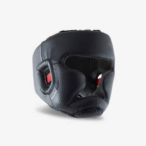 Protector de Cabeza Ergonómico de Cobertura Total para Sparring - Acolchado de Espuma Absorbente de Impactos - Carcasa de Cuero Sintético Transpirable - Product Image 1