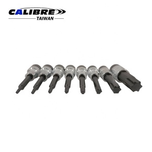 TAIWAN CALIBRE 16pc 1/2" Dr. T20-T80 <b>Torx</b> <b>Bit</b> Socket Set OEM Auto Repair Tool - Product Image 3