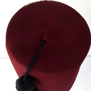 Bonnet de luxe Shriners personnalisé, en feutre de laine premium, respirant, imperméable et réglable, pour le Corps Hospitalier Maçonnique - Product Image 6