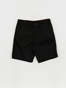 Pantalones Cortos Oxford Negros Sólidos de Calidad Premium para Hombre 2026, Bermudas de Cintura Media con Botones, Bolsillos Tejidos Casuales, ODM OEM - Product Image 1