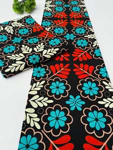 Tissu en coton imprimé africain et Ankara OEM marocain en gros pour l'industrie du vêtement - Product Image 2