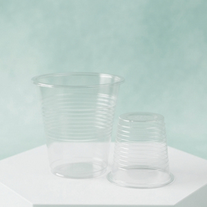 Clear Round <b>Plastic</b> <b>Cup</b> with Lid PP Beverage <b>Cup</b> for Coffee Tea Milk 12 16 22 Oz Disposable <b>Cups</b> - Product Image 1
