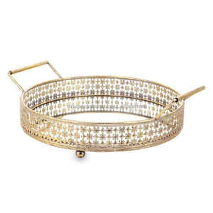 Traditional Look Metal <b>Tray</b> Custom Luxury Metal Serving <b>Trays</b> <b>Snack</b> <b>Trays</b> for Decoration and Serving in Customized Sizes Shapes - Product Image 5