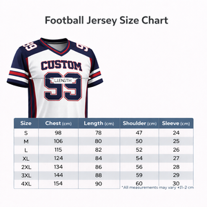 เสื้ออเมริกันฟุตบอลแบบสั้นด้านหน้า สั่งทำได้ตามทีม/ลีก แห้งเร็ว ระบายอากาศได้ดี ผ้าตาข่ายโพลีเอสเตอร์ 100% พิมพ์ลายชื่อผู้เล่น - Product Image 4